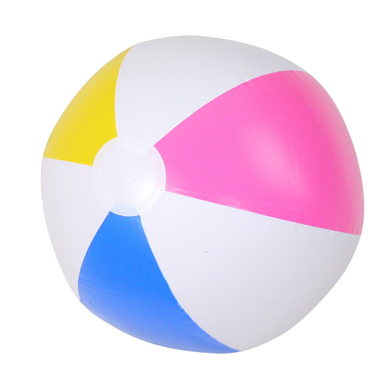 Pool Central® 16" Inflatable 6-Panel Beach Ball Swimming Pool Toy